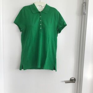 Tommy Hilfiger Women's Green Polo Shirt
